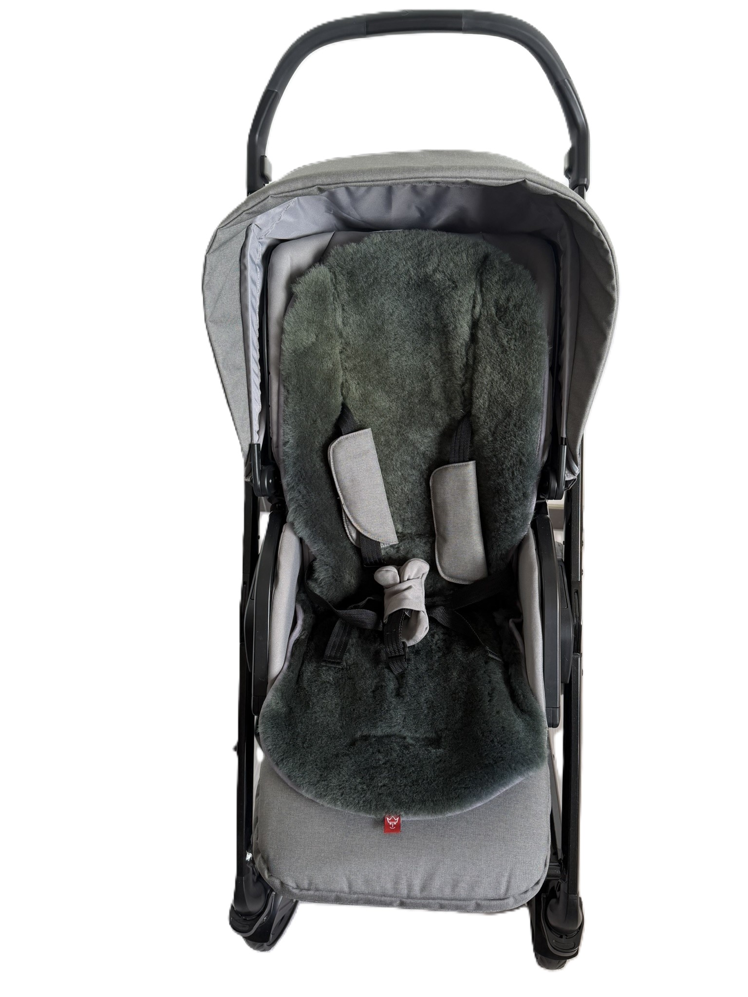 Lammfelleinlage grey/green