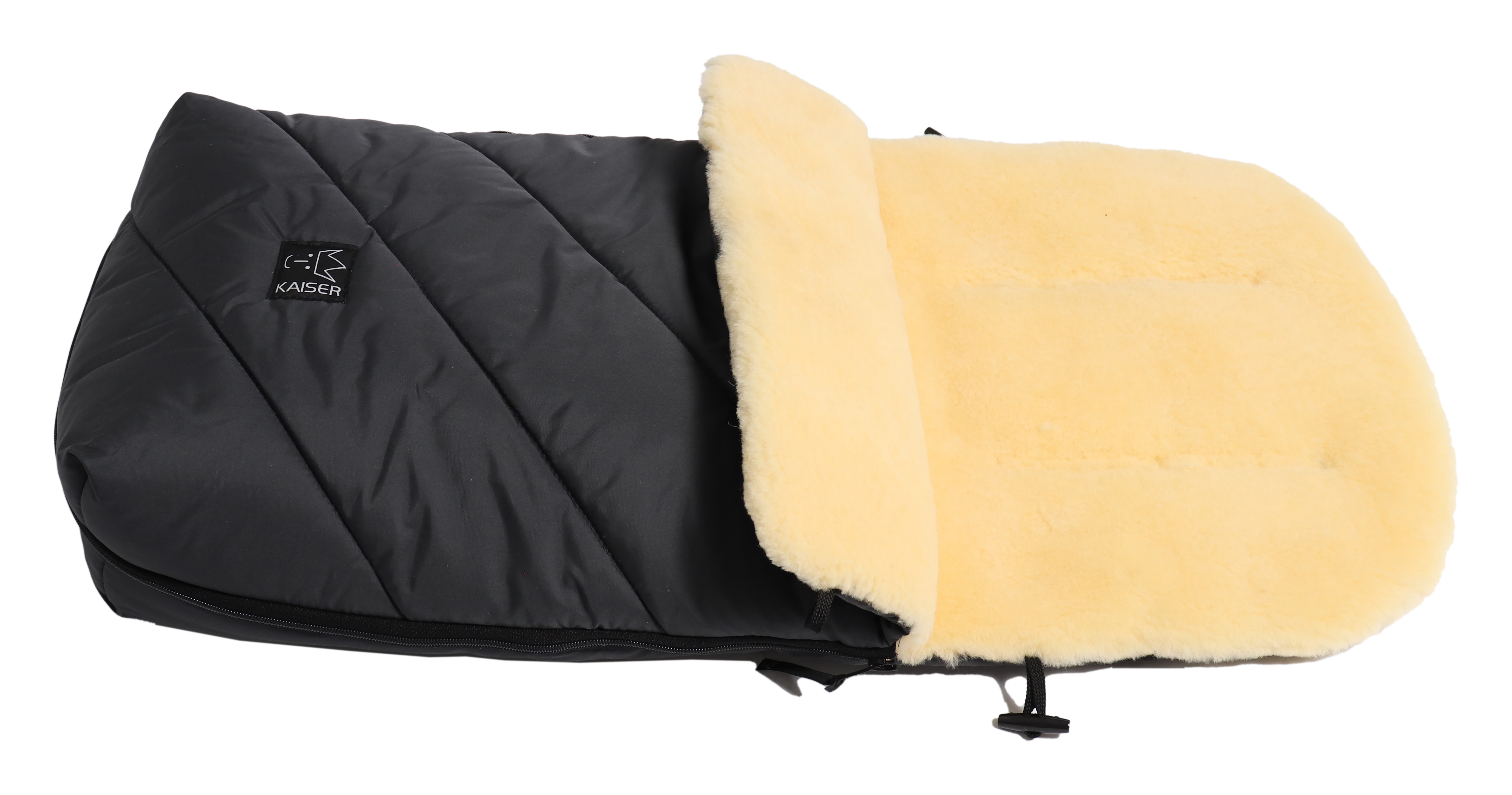 POLAR Lammfell Kinderwagenfußsack