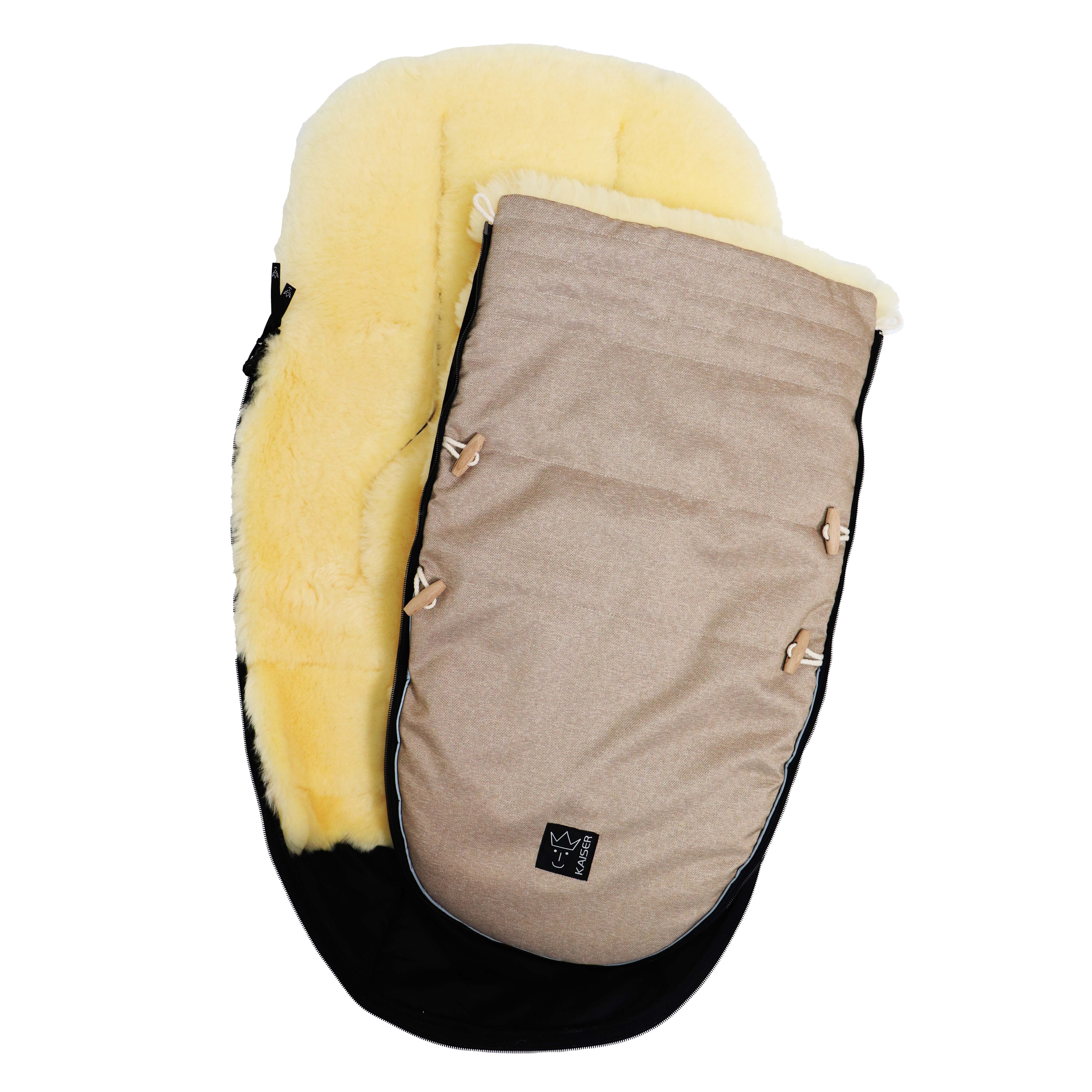 LOVE THE NATURE Lammfell Kinderwagen Fußsack LOVE THE NATURE Lammfell Kinderwagen Fußsack