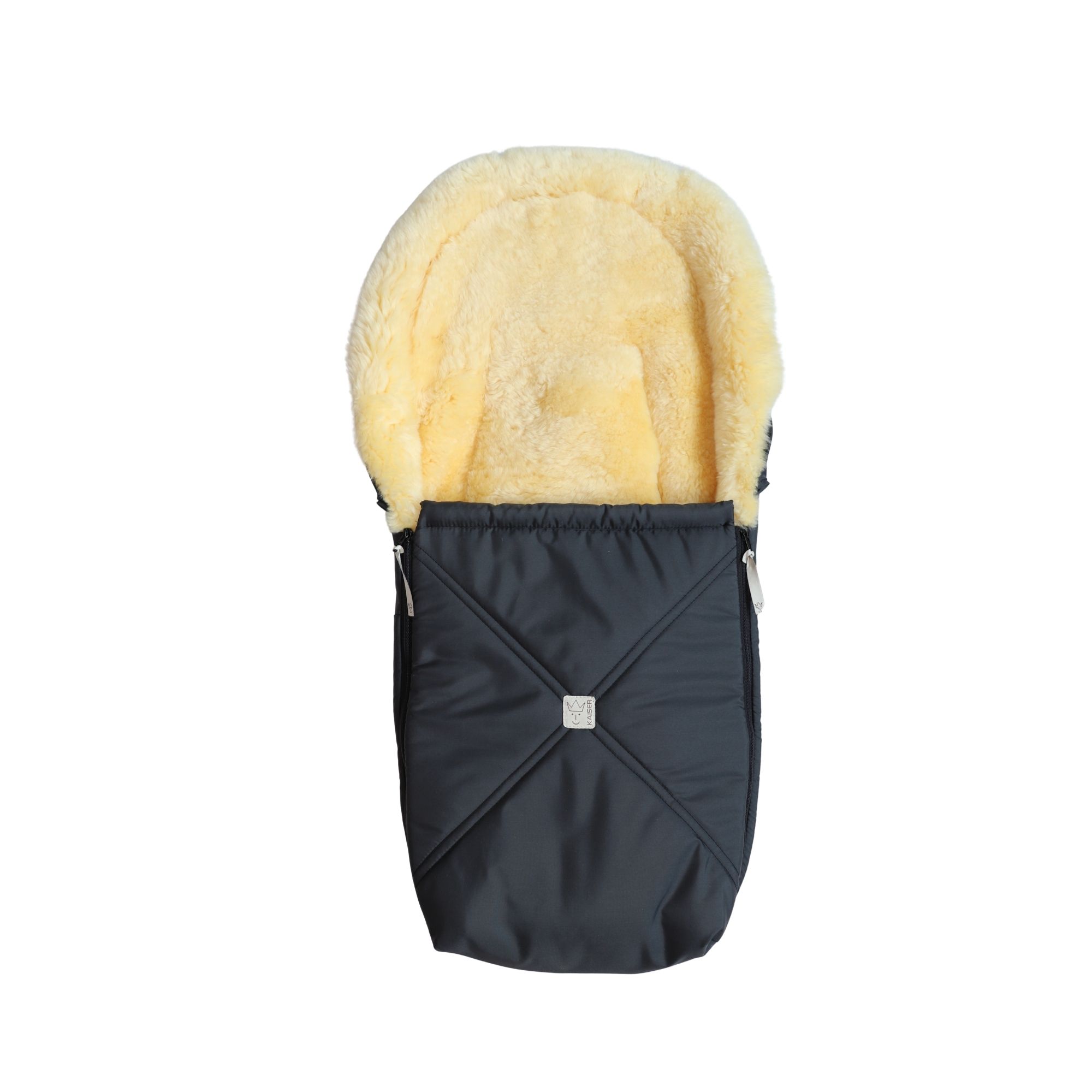 EMMY Lammfell Babyschalen-Fußsack