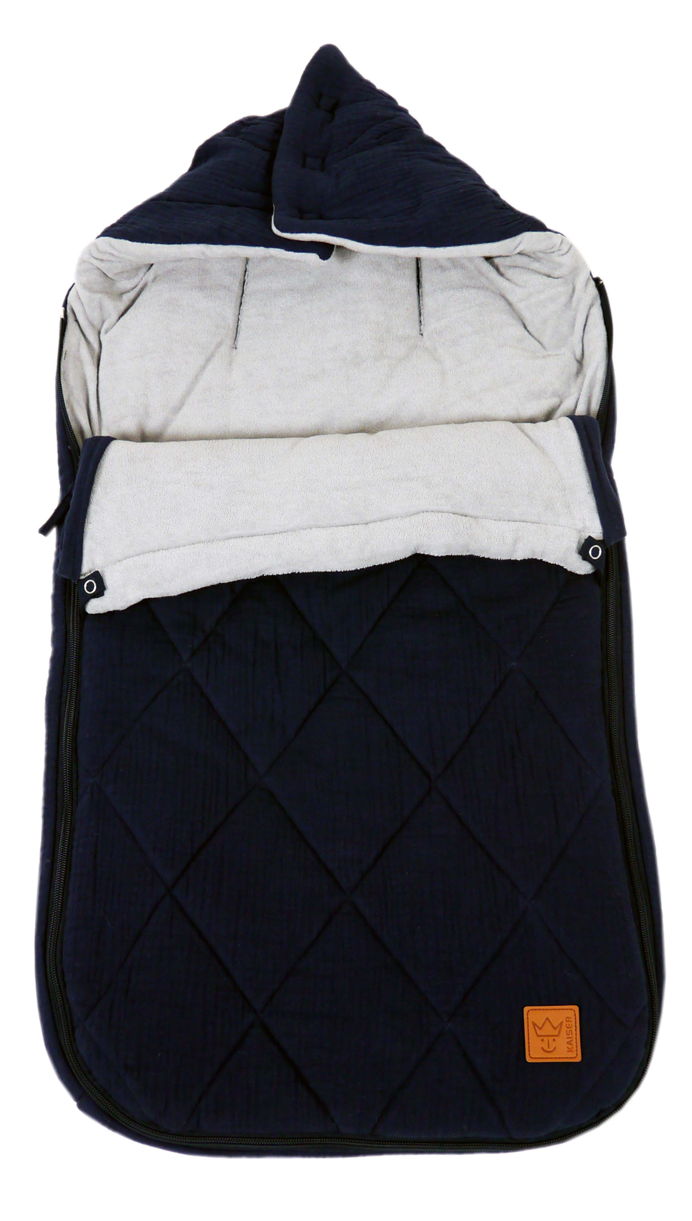 Sommer Fußsack ANNABEL in der Farbe navy