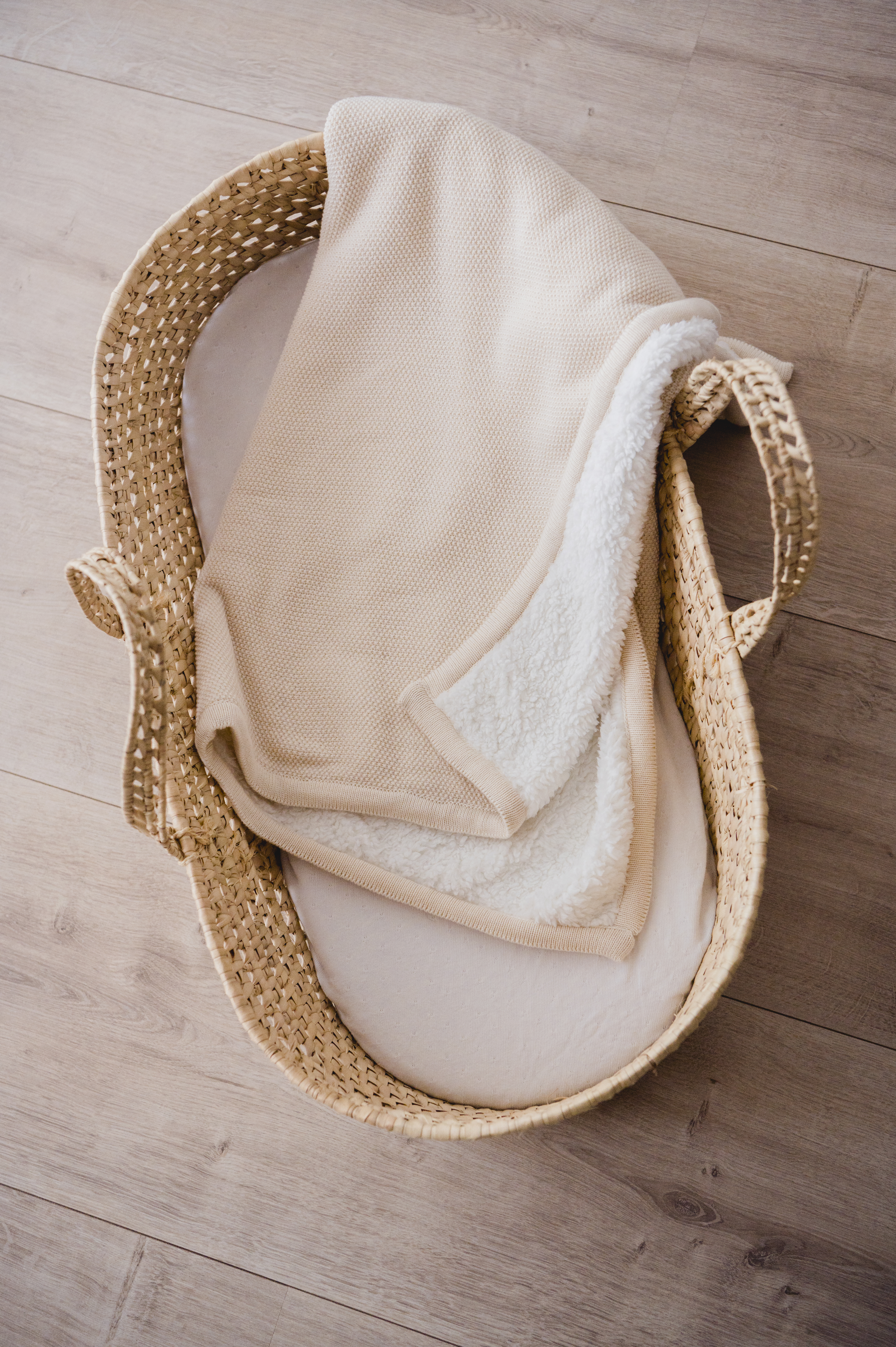 WINTER Babydecke Strick